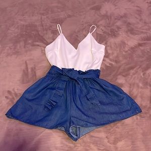 Blue S. Romper